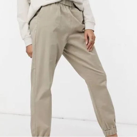 NWT,Vero Moda Denim,Sinfully Soft Chambray Tencel Joggers,POCKETS,Taller Woman🥰 - Picture 1 of 12
